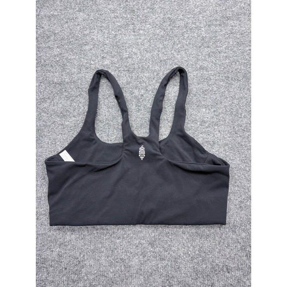 FP Movement by Free People Other - Free People Movement Womens Black Double Strap Racerback Sports Bra Size Small
